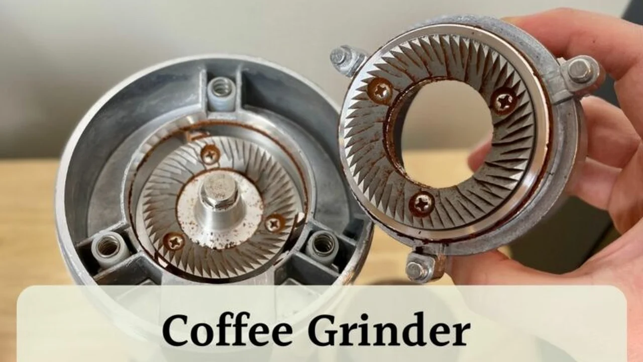 Close up on a plate of mashed potatoes, topped with baked pork chops with cream of mushroom soup, and a side of green beans.